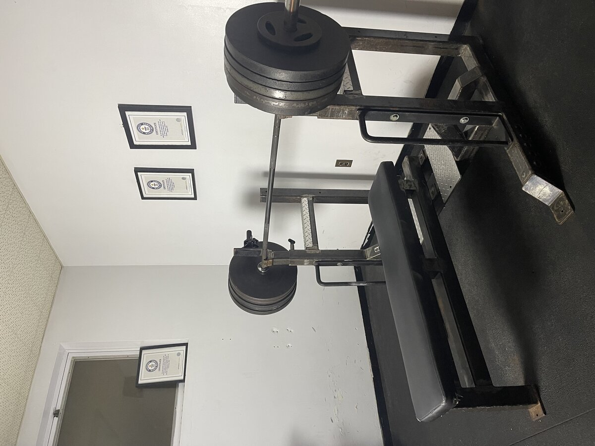 Lil's Gym facility - weight equipment